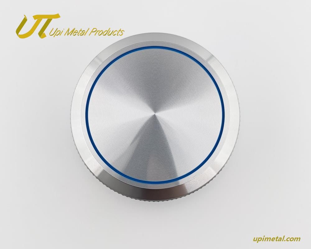 Custom CNC Machined Aluminum Rotary Knobs