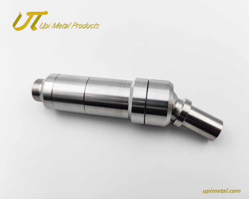 CNC Machined Stainless Steel Hookah Swivel Hose Connector