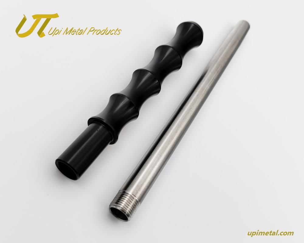 CNC Machined Aluminum Hookah Hose Handle and Customized Hookah Mouthpiece