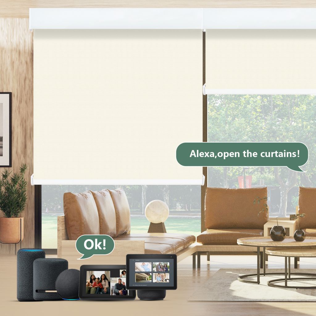 Google Alexa Tuya Smart Motorized Roller Blinds