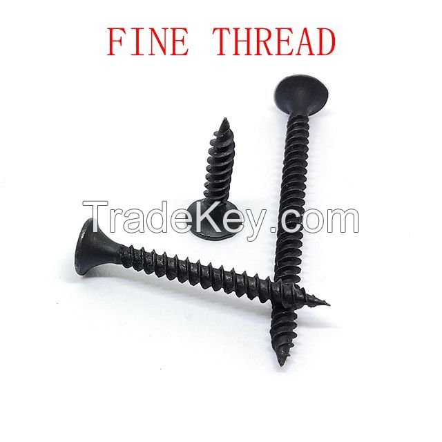 Phosphated and Galvanized , Perfect Quality And Bottom Price Black Drywall Screw