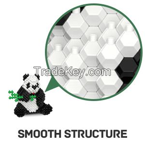 KADELE Cute Panda Building Animal Sets, Extremely Challenging STEM Building Blocks Decor for Adults Kids, Micro 3D Educational Toys for Boys Girls Ages 12 and Up, Panda Village (917 Pieces)