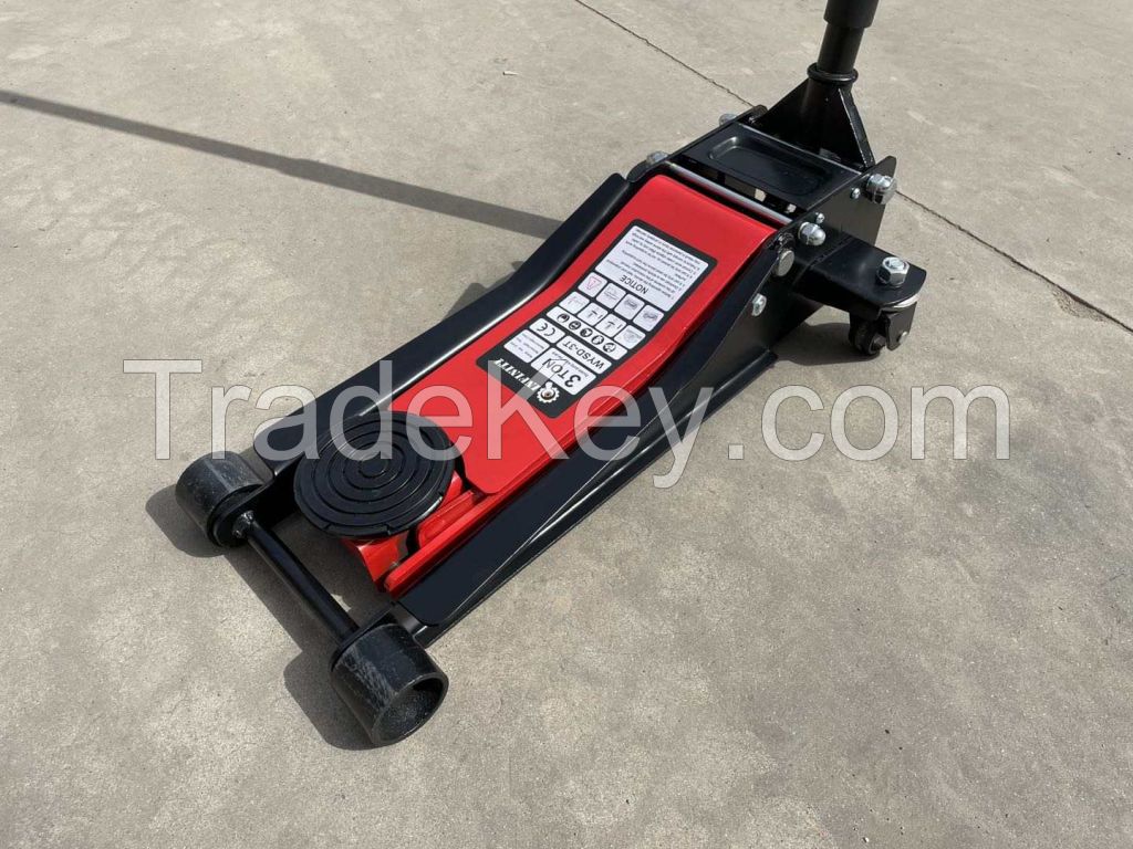 Car Lift Jack Pneumatic Hydraulic Air Jack 3T low profile dual pump durable garage floor jack