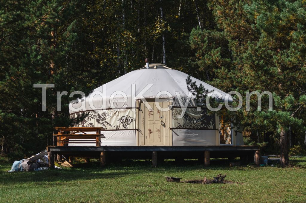 Traditional Mongolian Yurt (diameter 5 m)