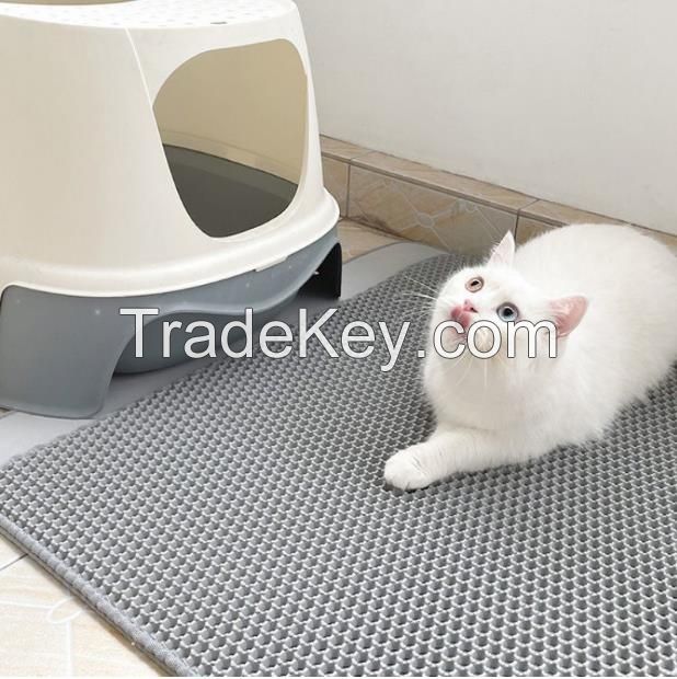 Kitty litter mat