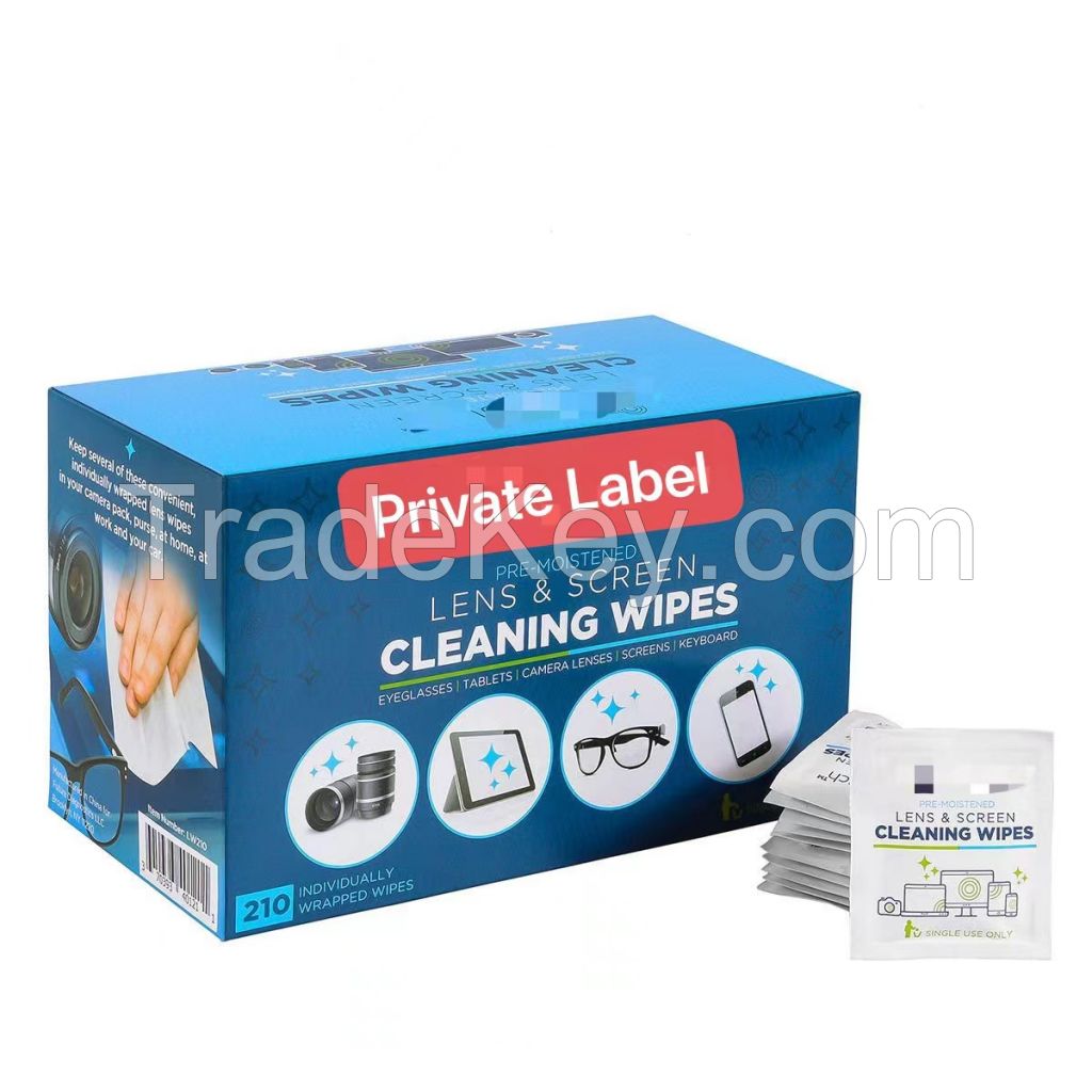 Oem|odm Best Lens Cleaning Wipes Manufacturer Private Label Zeiss Lens Wipes Fda Ce Optical Wipes