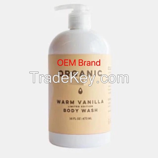 OEM|ODM Body Wash Shower Gel Adult Bath Gel Body Cleanser Natural Herbs Made Biodegradable Materials