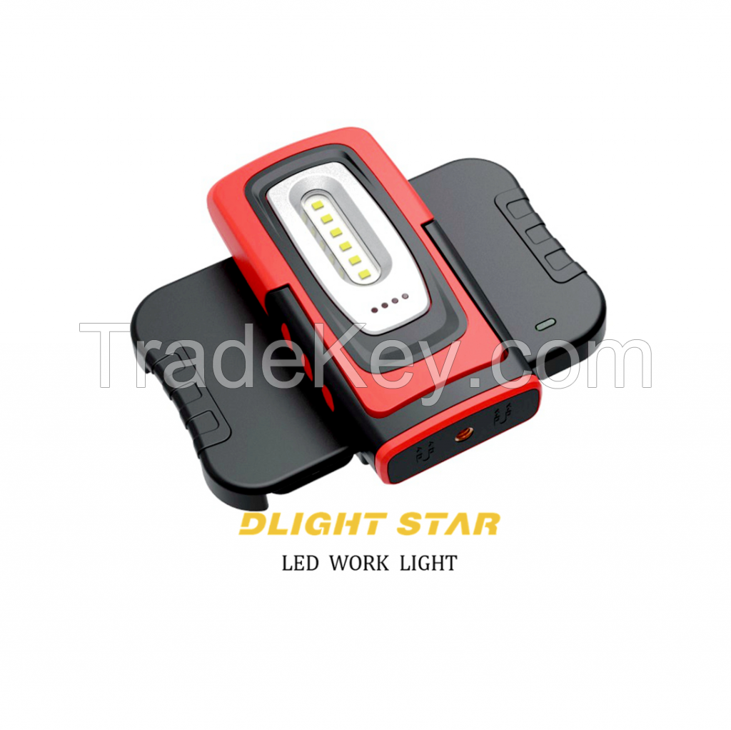 Cradle charging work light