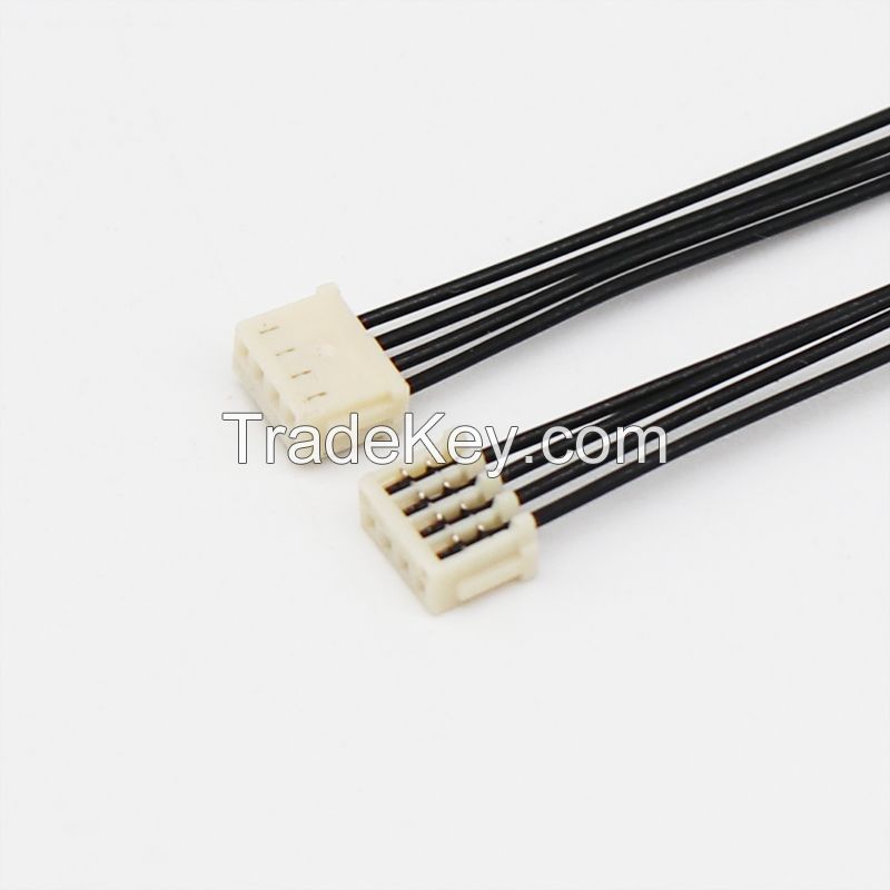 Jst 02sr-3s 04sr-3s 06sr-3s 08sr-3s Male Plug Connector with Copper Wire IDC Cable for Child Safety Seat