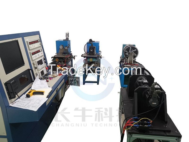 Performance test system for brushless DC permanent magnet synchronous motor