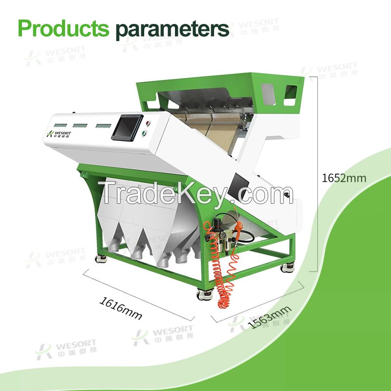 Wesort carrot and radish color sorter seed color sorter