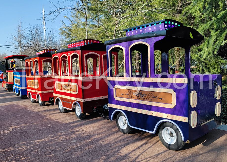 Royal Trackless Train Electric Park Train