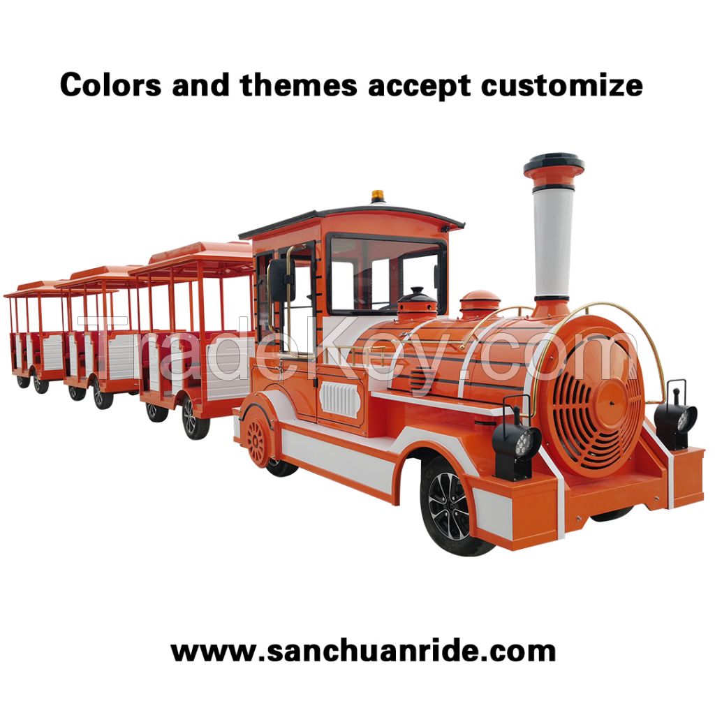 Medium Electric Train Tourist Trackless Train