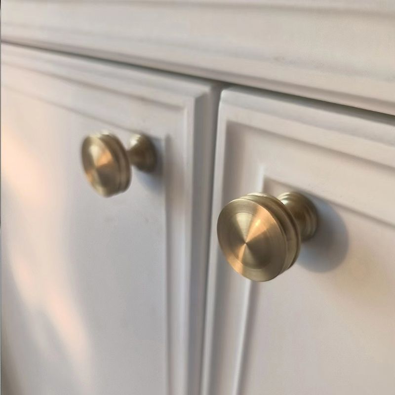 Hot sale long wardrobe cupboard closet copper pull antique brass cabinet handles and knobs