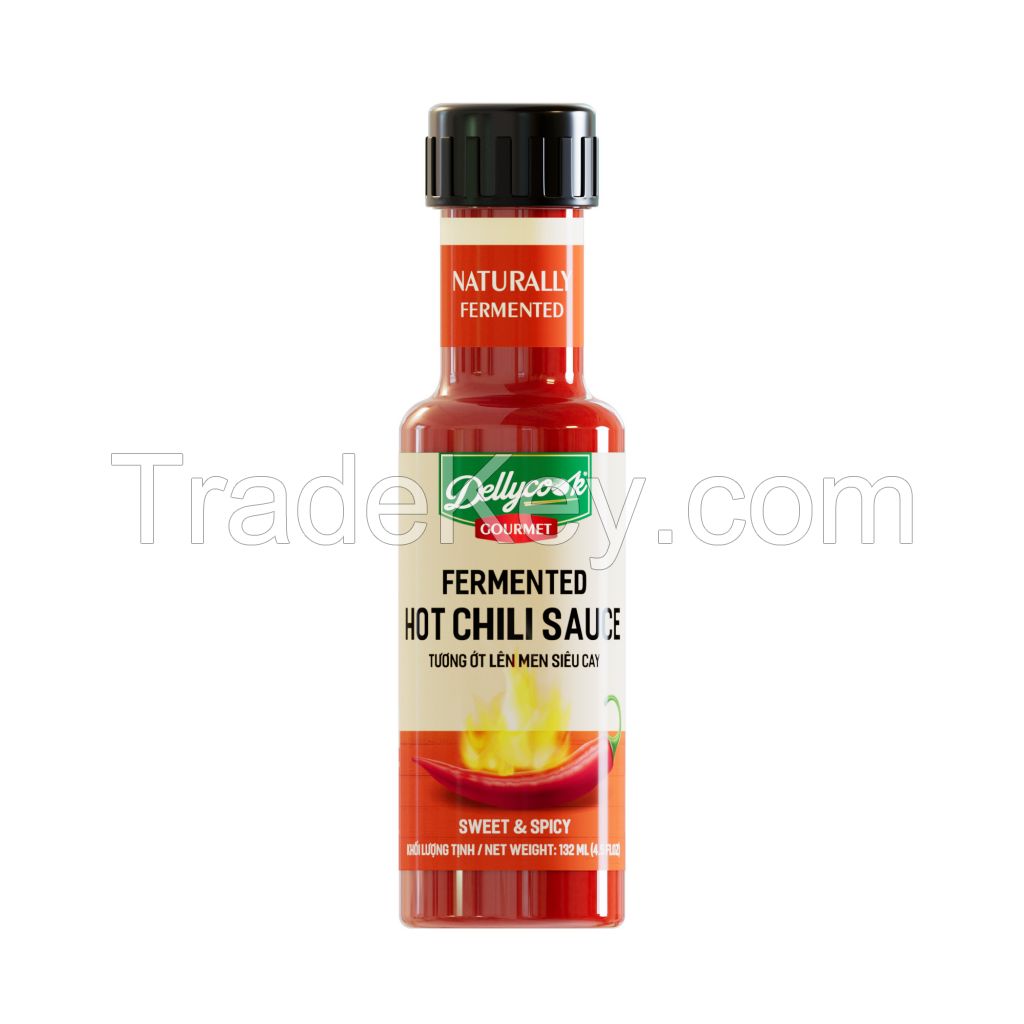 Dellycook's Fermented Hot Chili Sauce 132ml