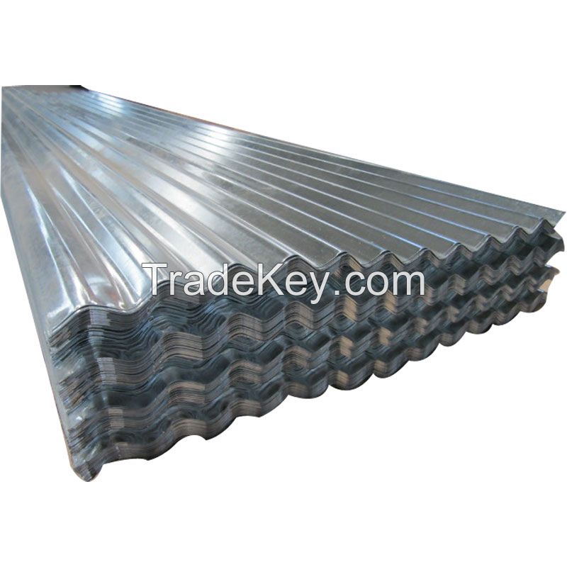 G550 Z40 Hot Dipped Galvanized Corrugated Steel Wave Roofing Sheet