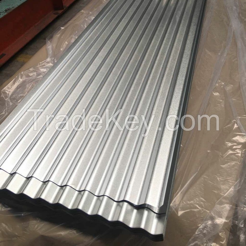 S350 AZ80 Skin-pass AFP Aluzinc Corrugated Steel Roofing Sheet