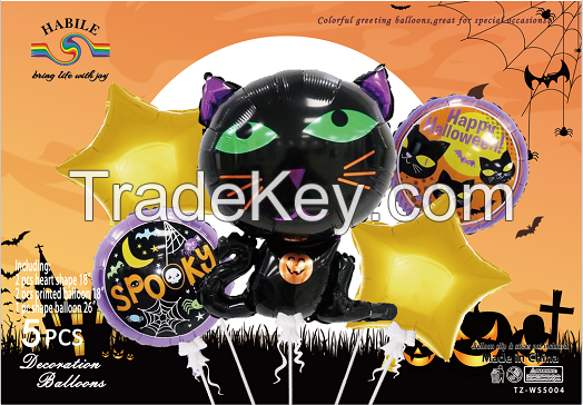 Halloween collection foil balloon combo