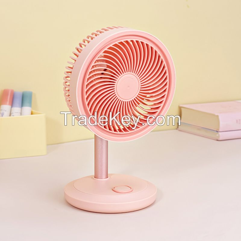 5 Speeds USB Rechargeable Desktop Fan in Bulk