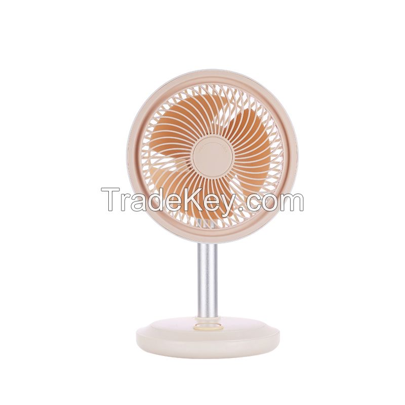 5 Speeds USB Rechargeable Desktop Fan in Bulk