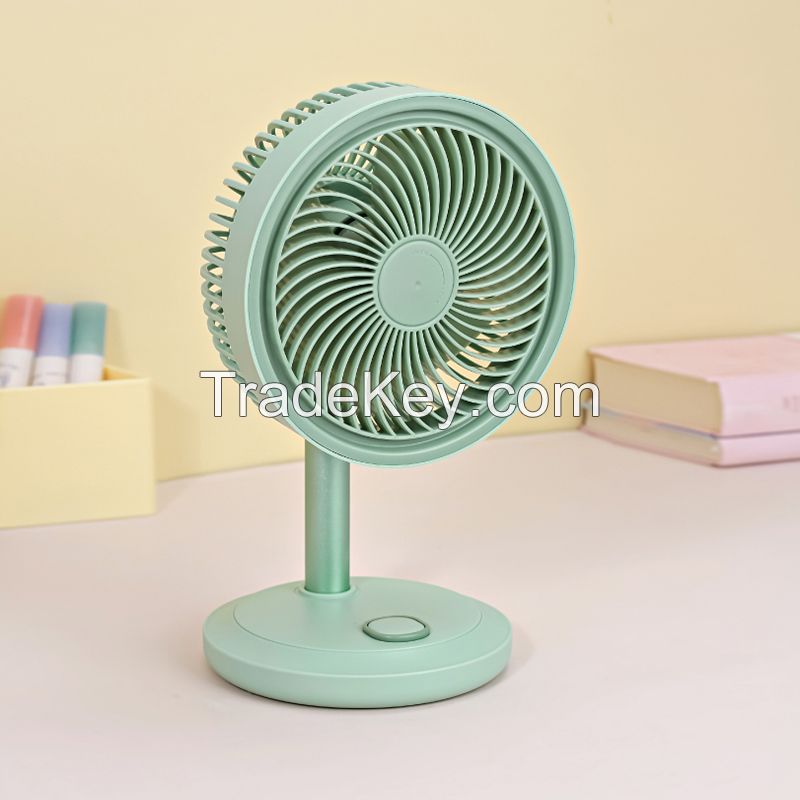 5 Speeds USB Rechargeable Desktop Fan in Bulk