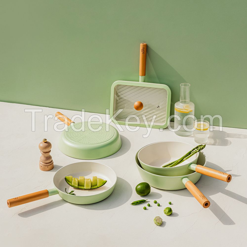 Ceramic coated cookware_Melon&amp;Soda