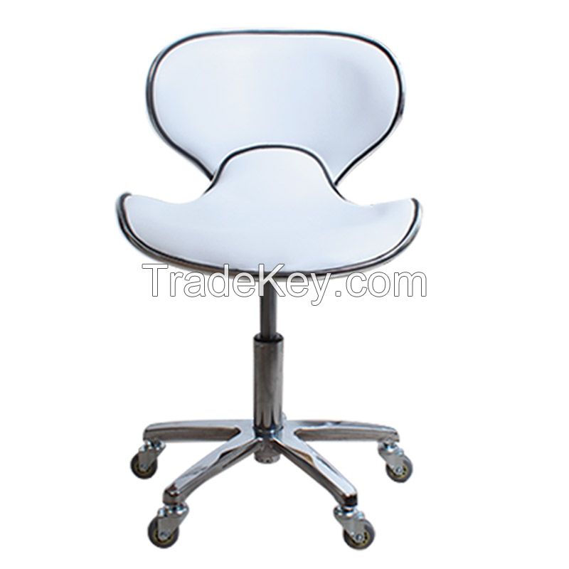 ANT SALONE EQUIPMENT Beauty Technician Black Salon Stool Task Chair