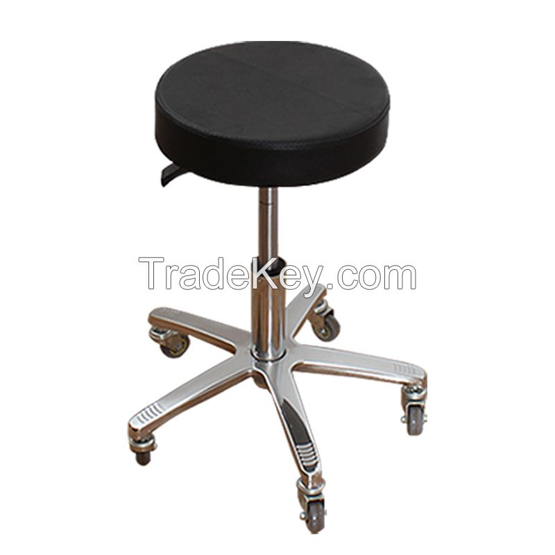 ANT SALONE EQUIPMENT Beauty Technician Black Salon Stool Task Chair