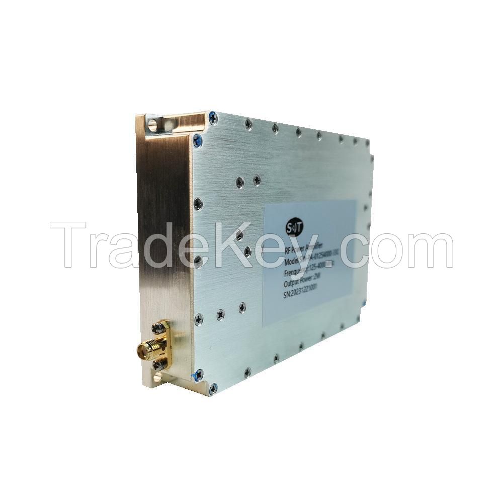 RF Module Wideband 0.125-4GHz 2W Power Amplifier For Telecommunication