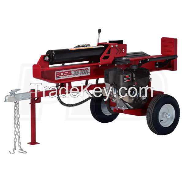 BOSS INDUSTRIAL 35-TON HORIZONTAL/VERTICAL GAS LOG SPLITTER