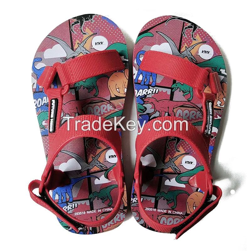 rubber flip flops outdoor PE slipper summer beach woman man children cheap casual sandal