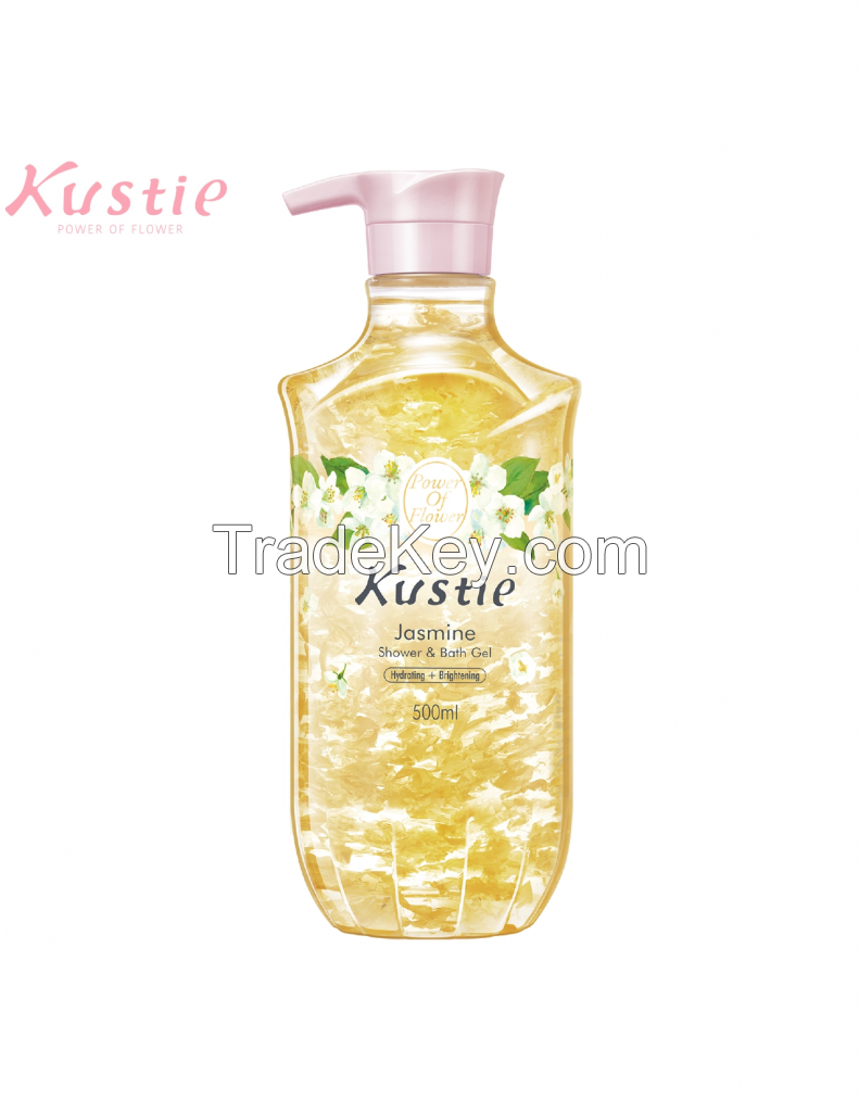 Kustie Real Flower Jasmine Shower &amp; Bath Gel