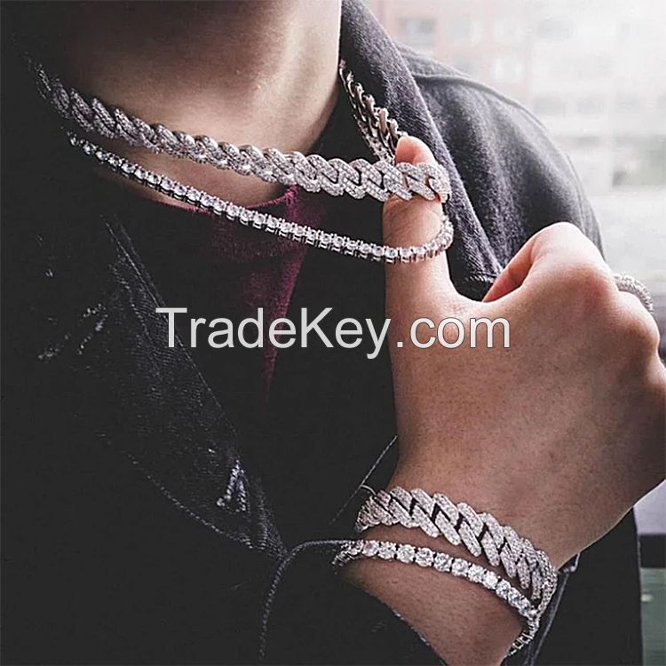 12mm 14mm Thick Cuban Link Chain, Titanium Steel Cuban Link, Hip Hop, Gift for Him, Boyfriend Gift, Men's Chain Necklace, Handmade