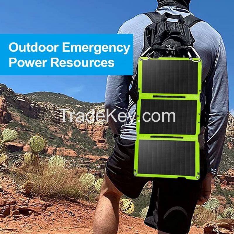 5V 9V 12V 30W Portable Foldable Solar Panel Charger Solar Energy Charger for mobile phones digital cameras