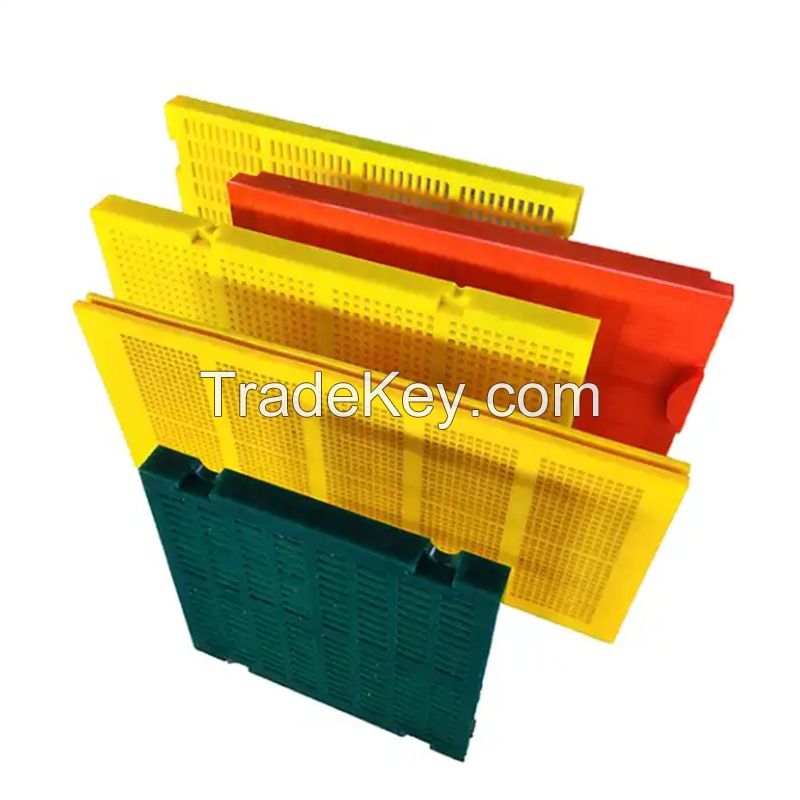 Modular Polyurethane screen panels-Mining Vibrating screen spares