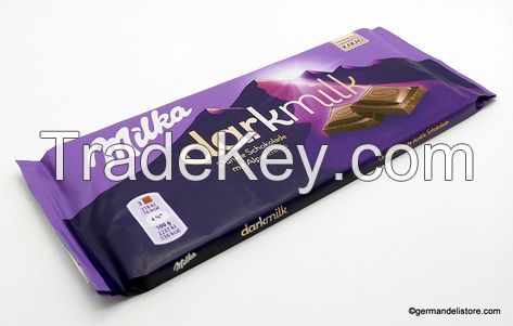 Best Selling Sweet Milk Chocolate Milka Chocolate All Flavor Available 100g For sale