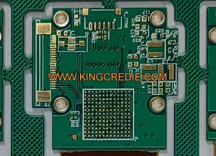 8 Layer 2+4+2 HDI Rigid Flex PCB