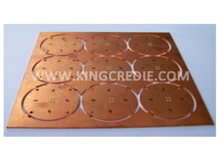 Single side Cu-base PCB with ENIG