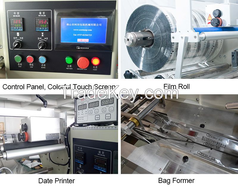 Horizontal Flow Wrapper Packing Machine
