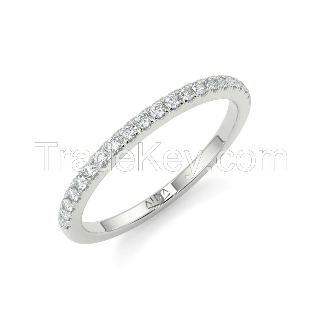 Bondi 13 Eternity Ring &acirc; 18K White Gold