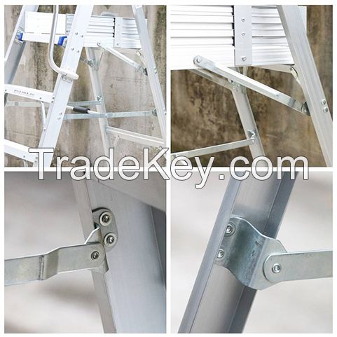 Aluminum Platform Ladder With 2 Wheels