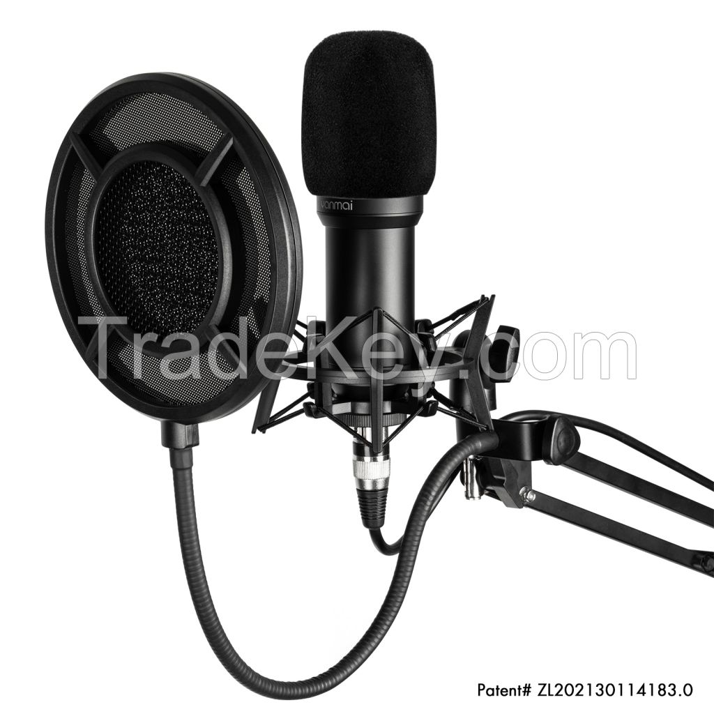 Yanmai Professional Condenser for Wired Recording Computer Live Streaming Microphone