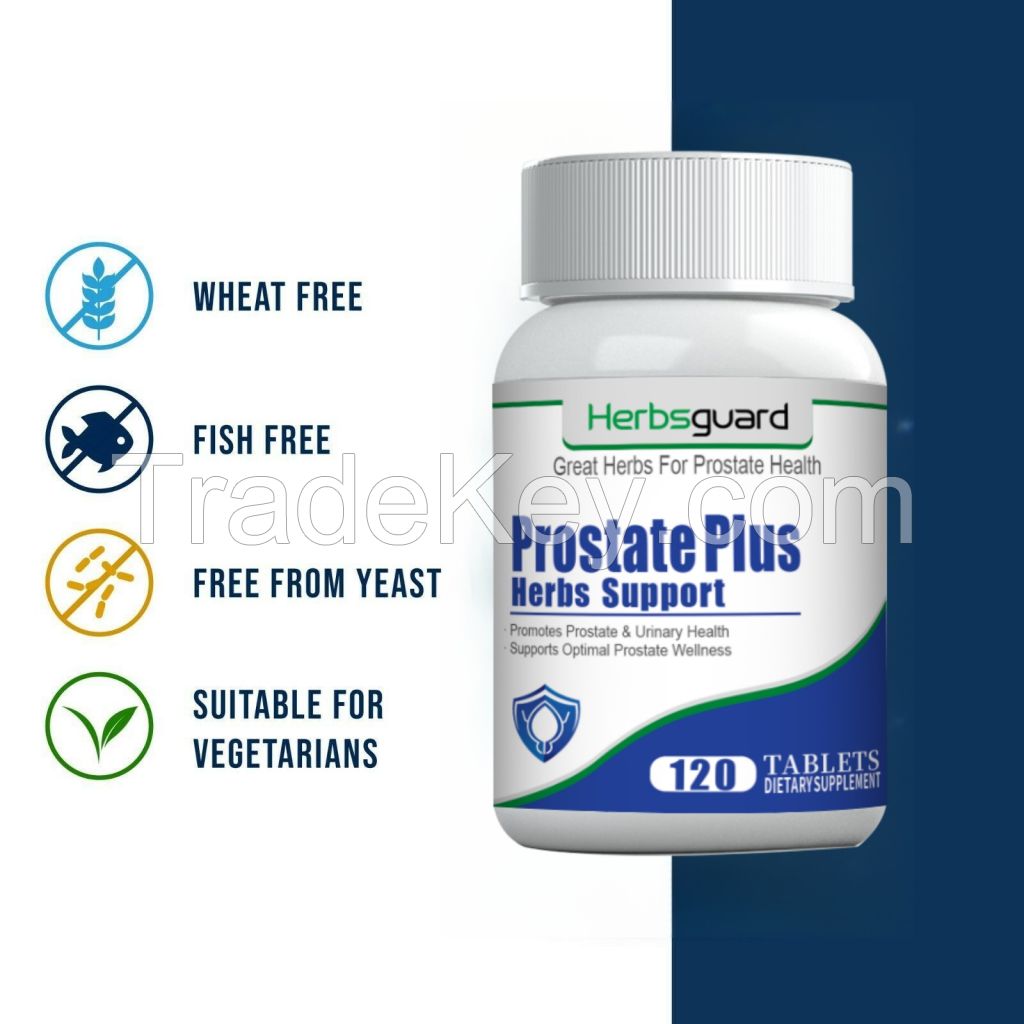 prostate plus herbs supplement improve enlarged prostate BPH