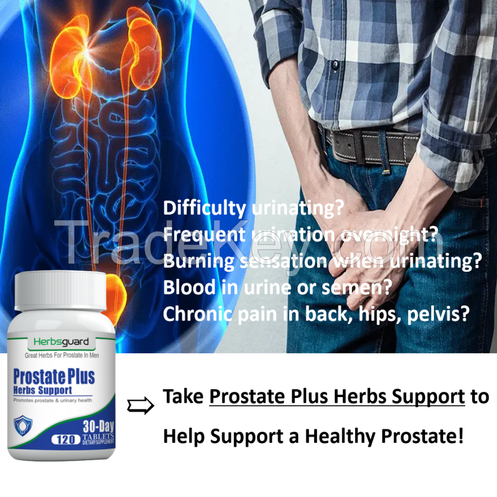 prostate plus herbs supplement improve enlarged prostate BPH