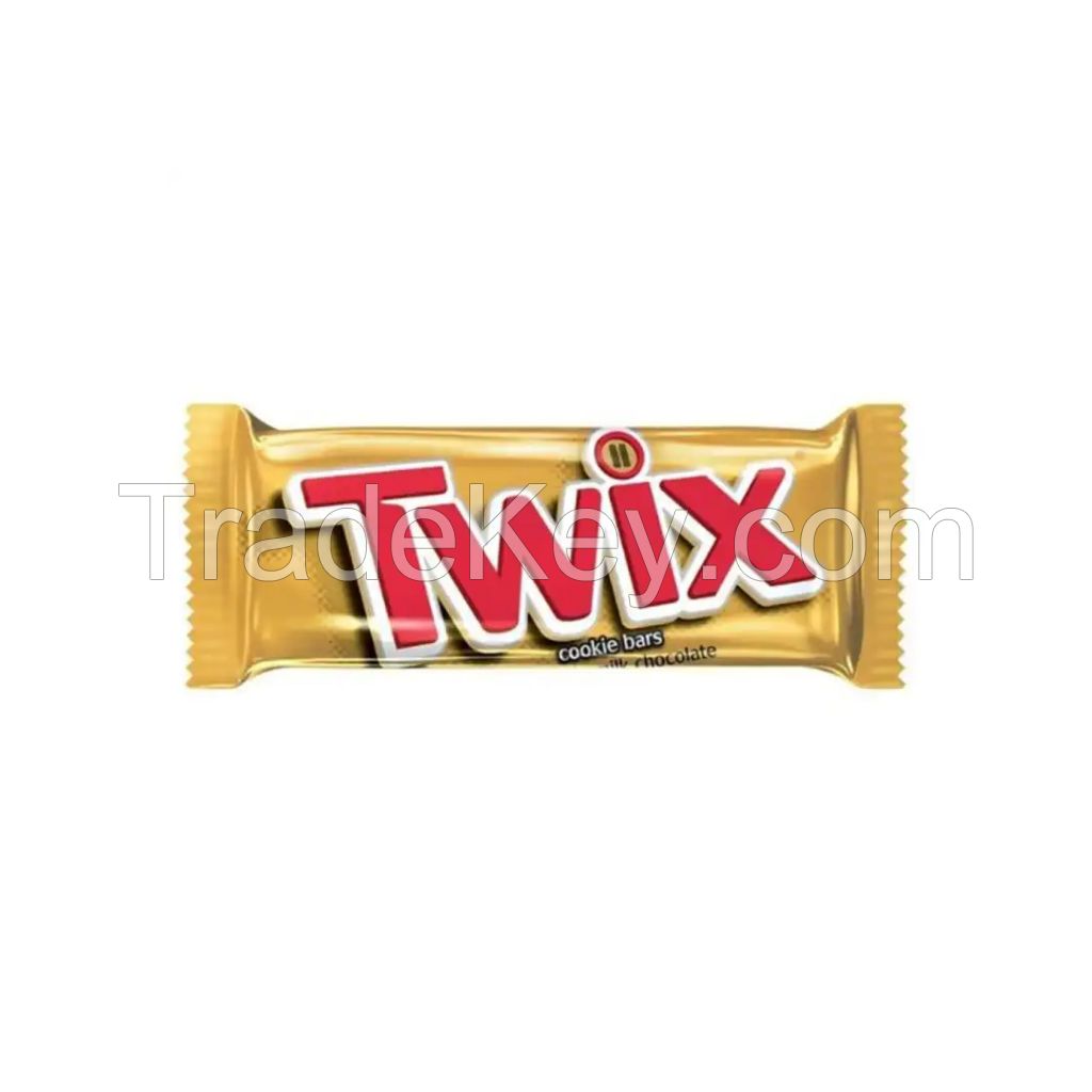 Original Chocolate Twix Biscuit Bars 50g 75g High Quality Twix Chocolate for sale