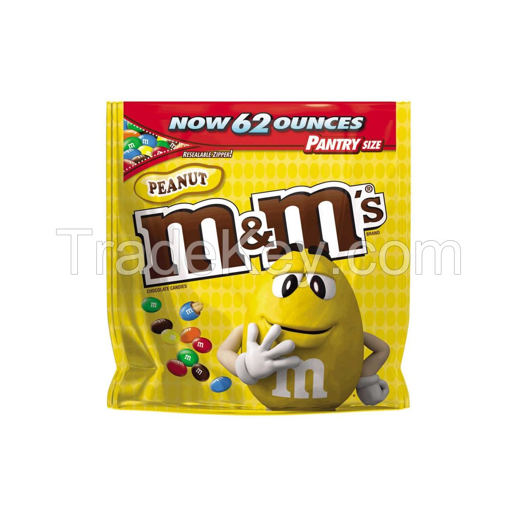 wholesale price Delicious M&M Peanut Chocolate Ball chocolate beans 100g m ms chocolate m m