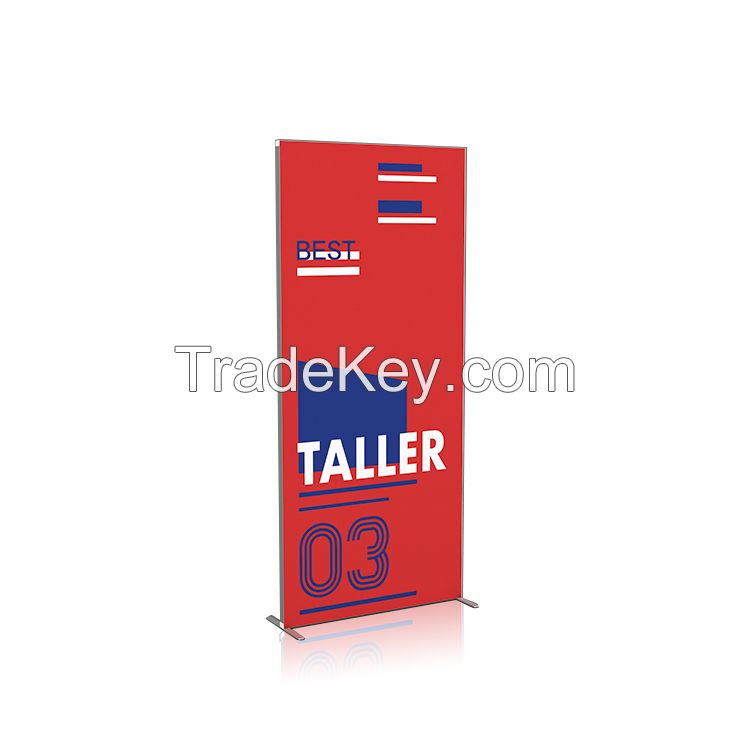 Qseg Reusable Flooring Promotion Shop display banner stands