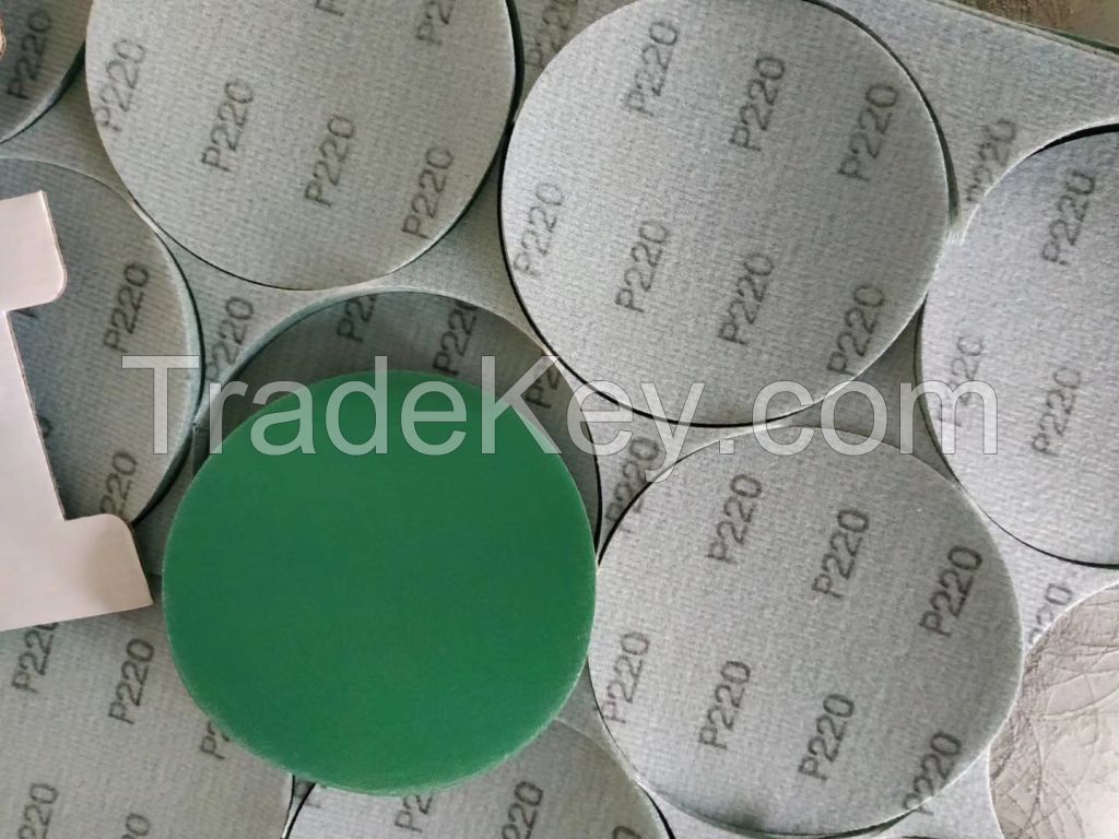 Green Film Sanding Discs for polishing