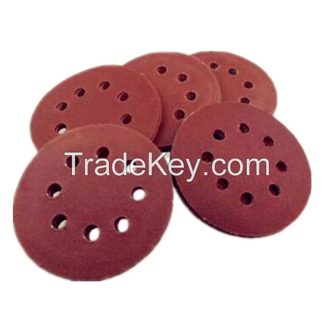 Red Sanding Discs for polishing and grinding