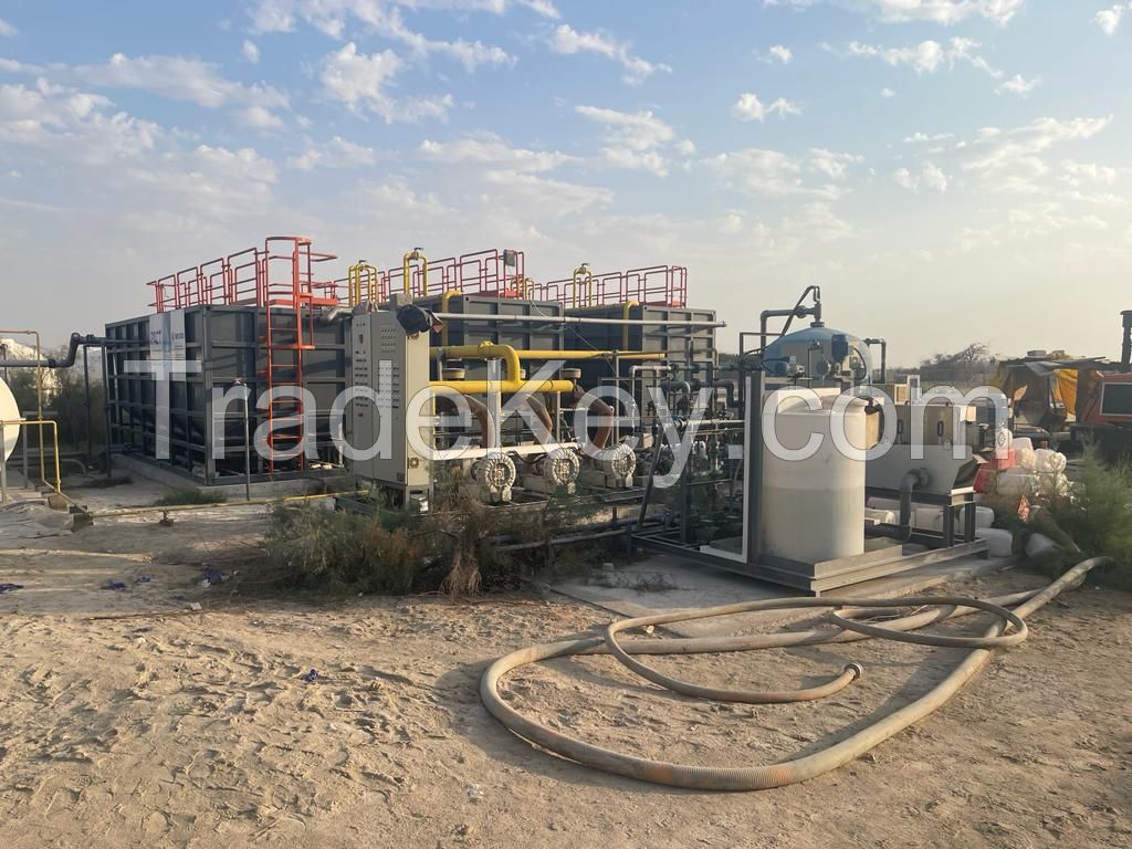 Used watre treatment plant